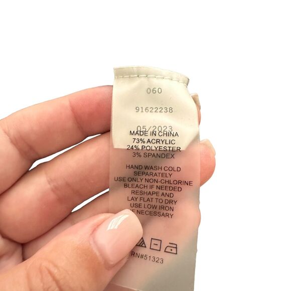 VINCE CAMUTO V-Neck‎ Oversized Knit Sweater Sz Small - Picture 5 of 5